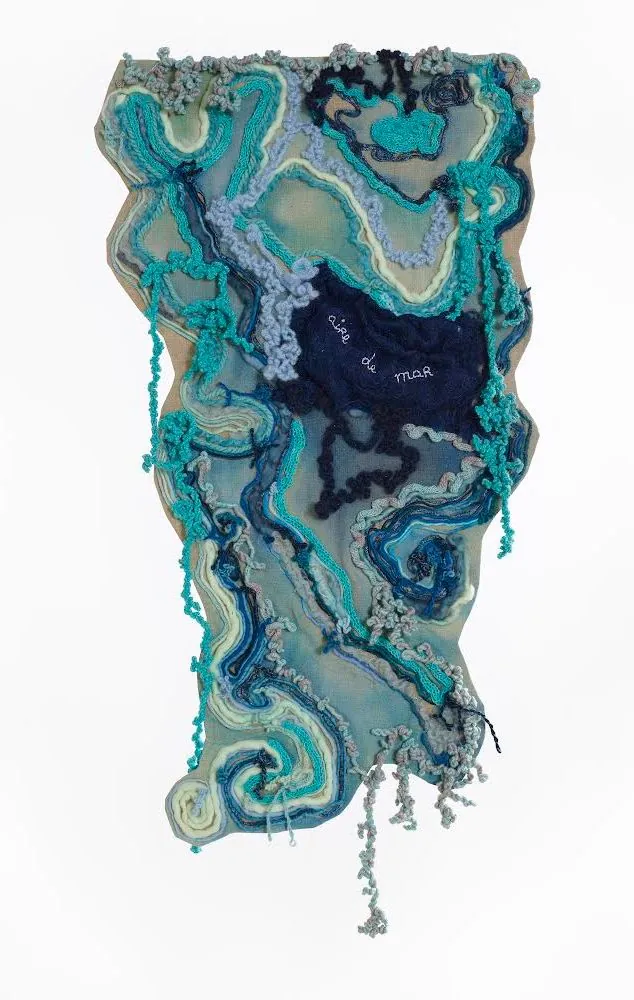 “Aire de Mar” 2022. 2.5' X 18".