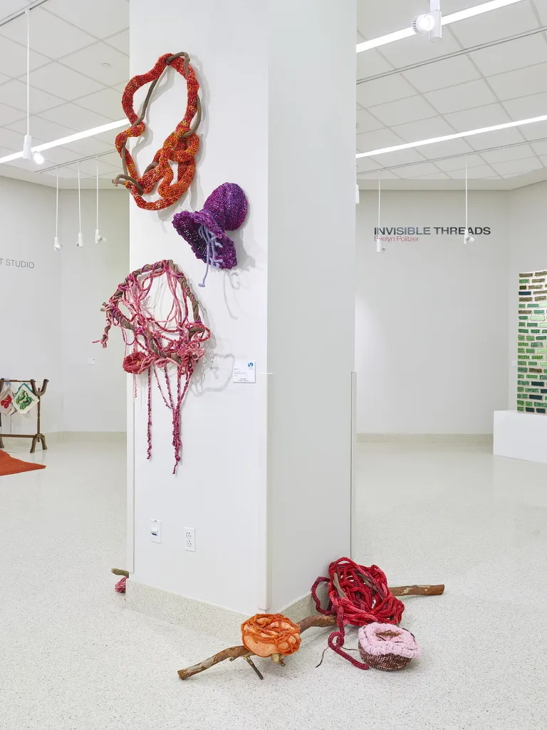 Invisible Threads installation detail 3