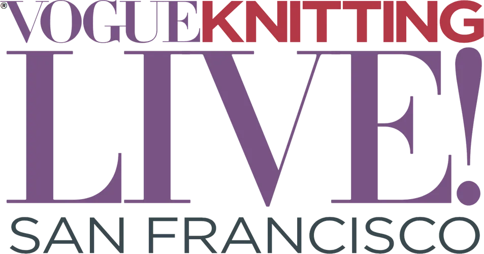 Vogue Knitting Live event flyer